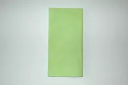 Serviettes 40x40 3v 1/8 Vert Anis
